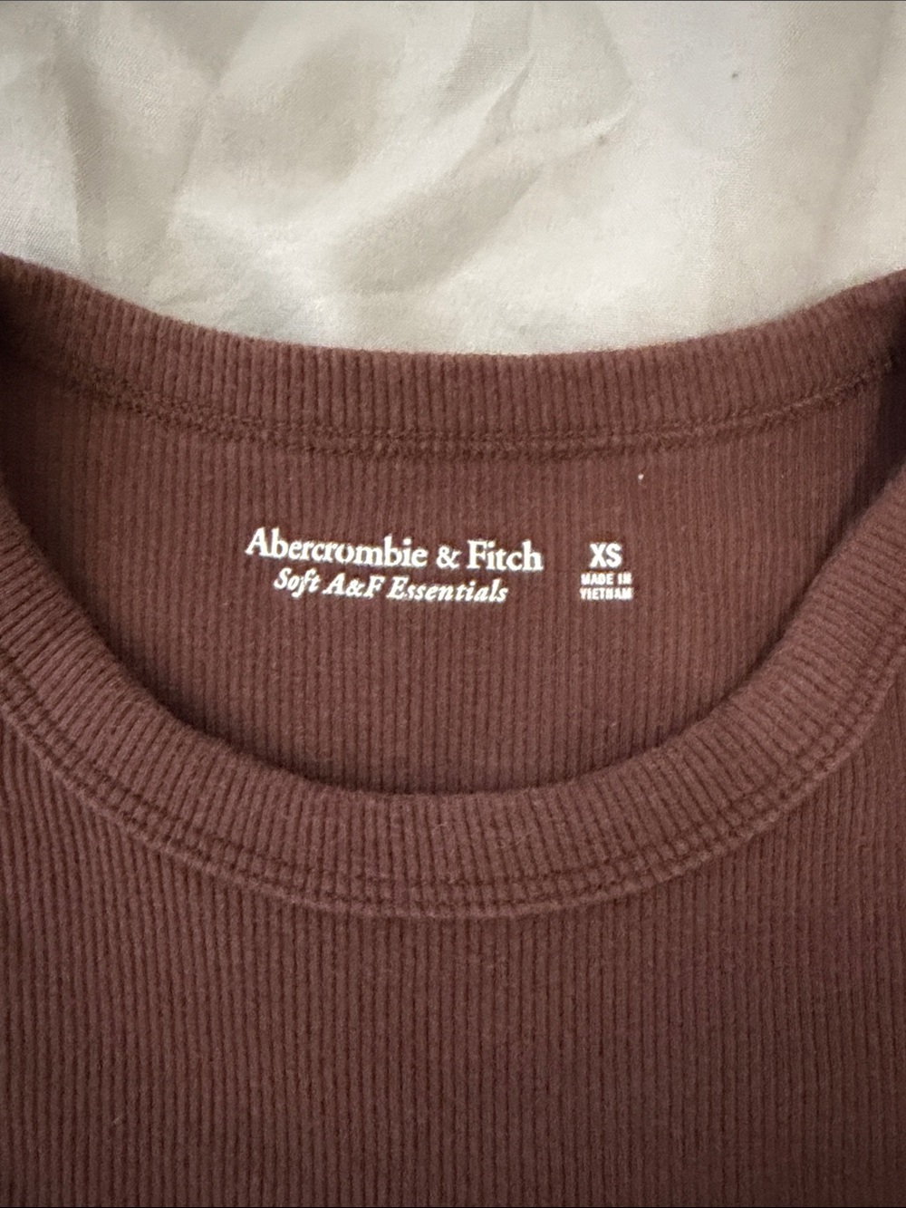Abercrombie Ribbed Tee - Picture 2 of 2